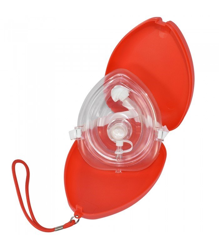 MASQUE DE REANIMATION PAR BOUCHE A BOUCHE RCP+TAMPON