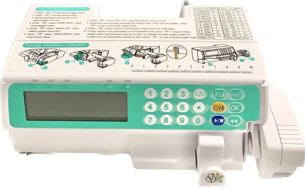 POUSSE SERINGUE 1 VOIE