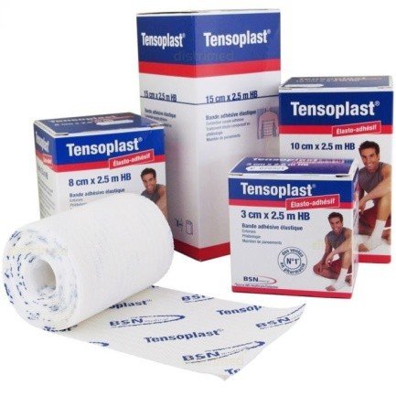 TENSOPLAST BANDE ADHESIVE ELASTIQUE BSN